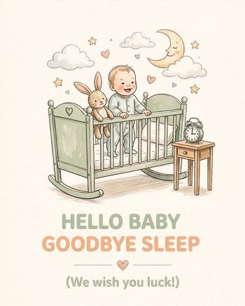 Use sleep thief - group baby ecard