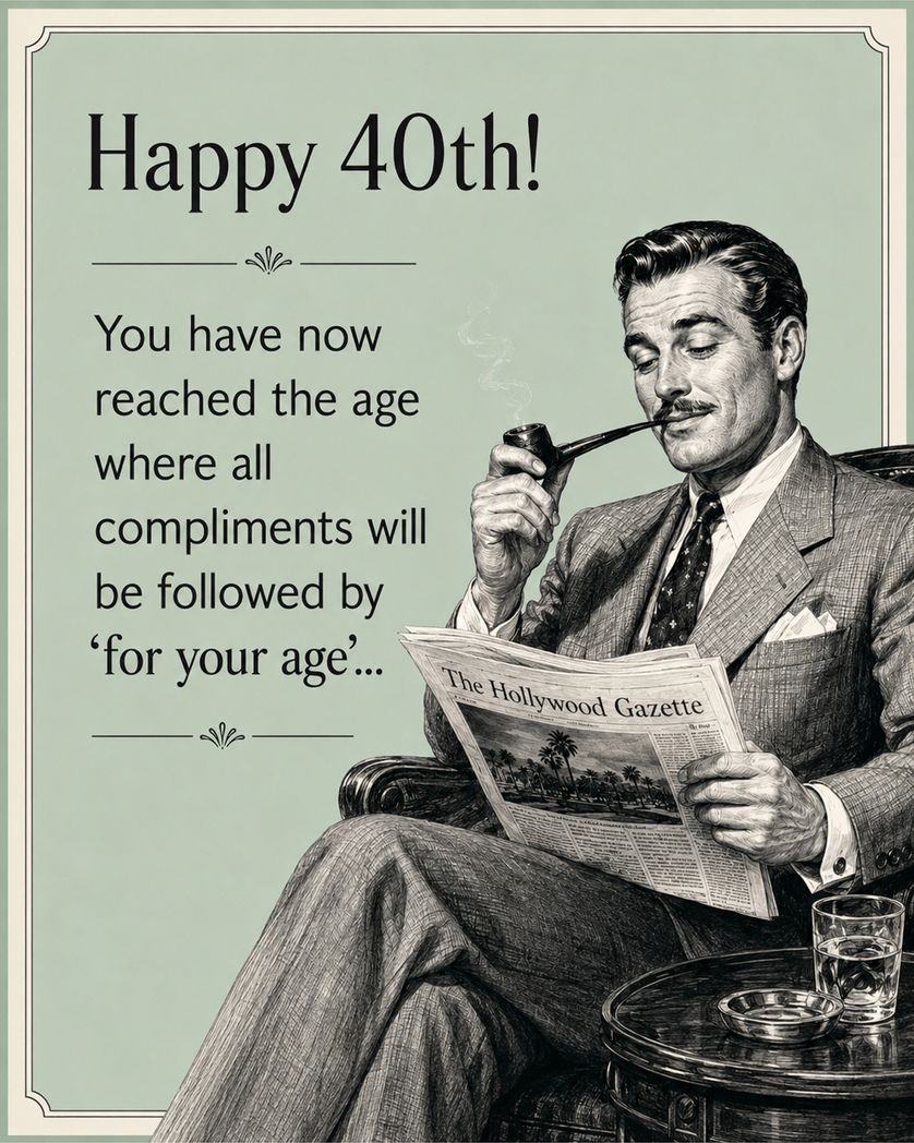 Card design "How very dare you - group birthday ecard"