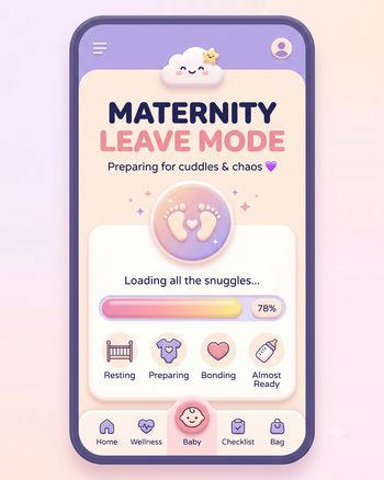 Use Mat leave app - group baby ecard