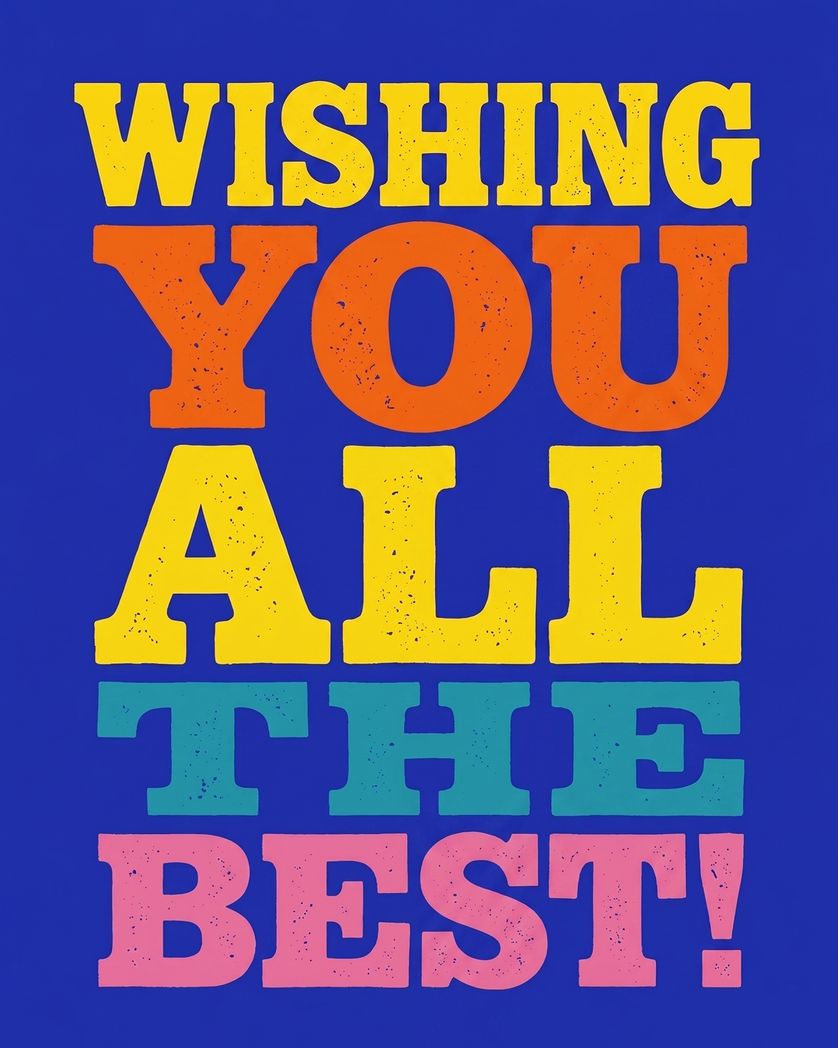 Card design "Bright Slabs - group leaving ecard"