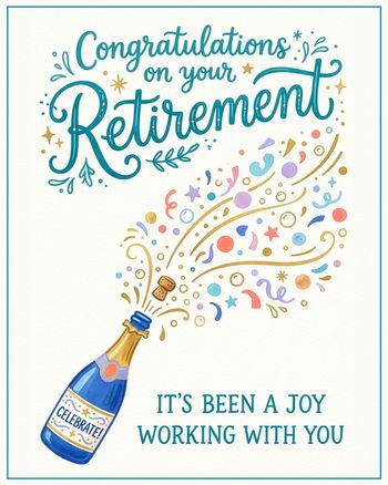 Use Pop fizz - group retirement ecard