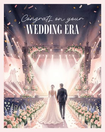 Use Swift wedding - group ecard