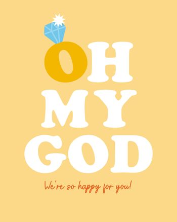 Use What a Rock - group wedding ecard