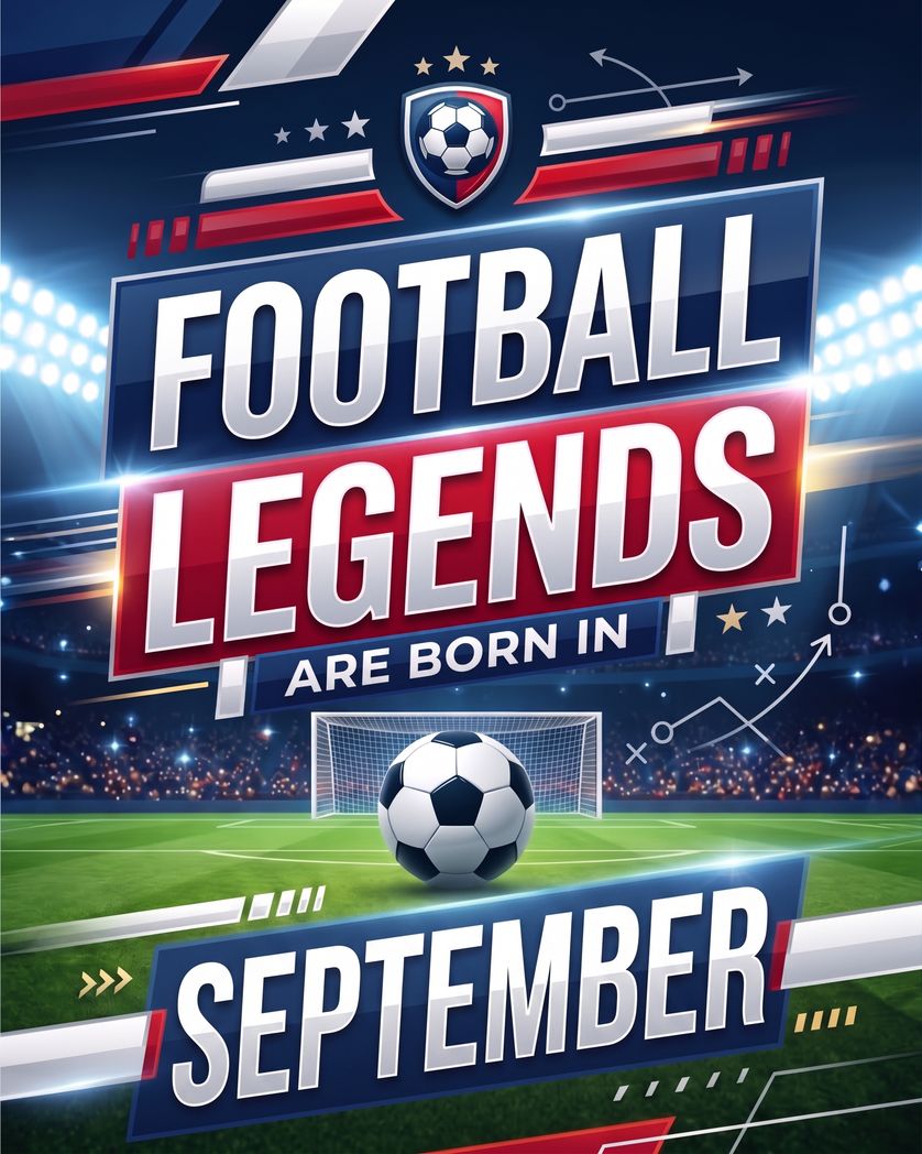 Card design "Footie lad - group birthday ecard"