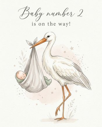 Use Baby number 2 - group baby ecard