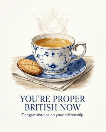 Use English Breakfast - group UK citizen ecard