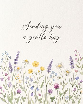 Use Meadow wishes - group thoughts card