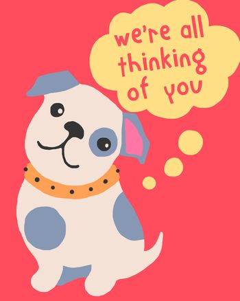 Use Puppy eyes - group thinking ecard