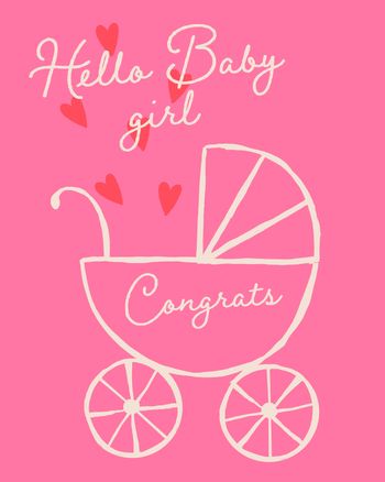Use Sweet stroller - group baby ecard