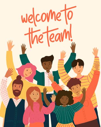 Use Team talk - group welcome ecard
