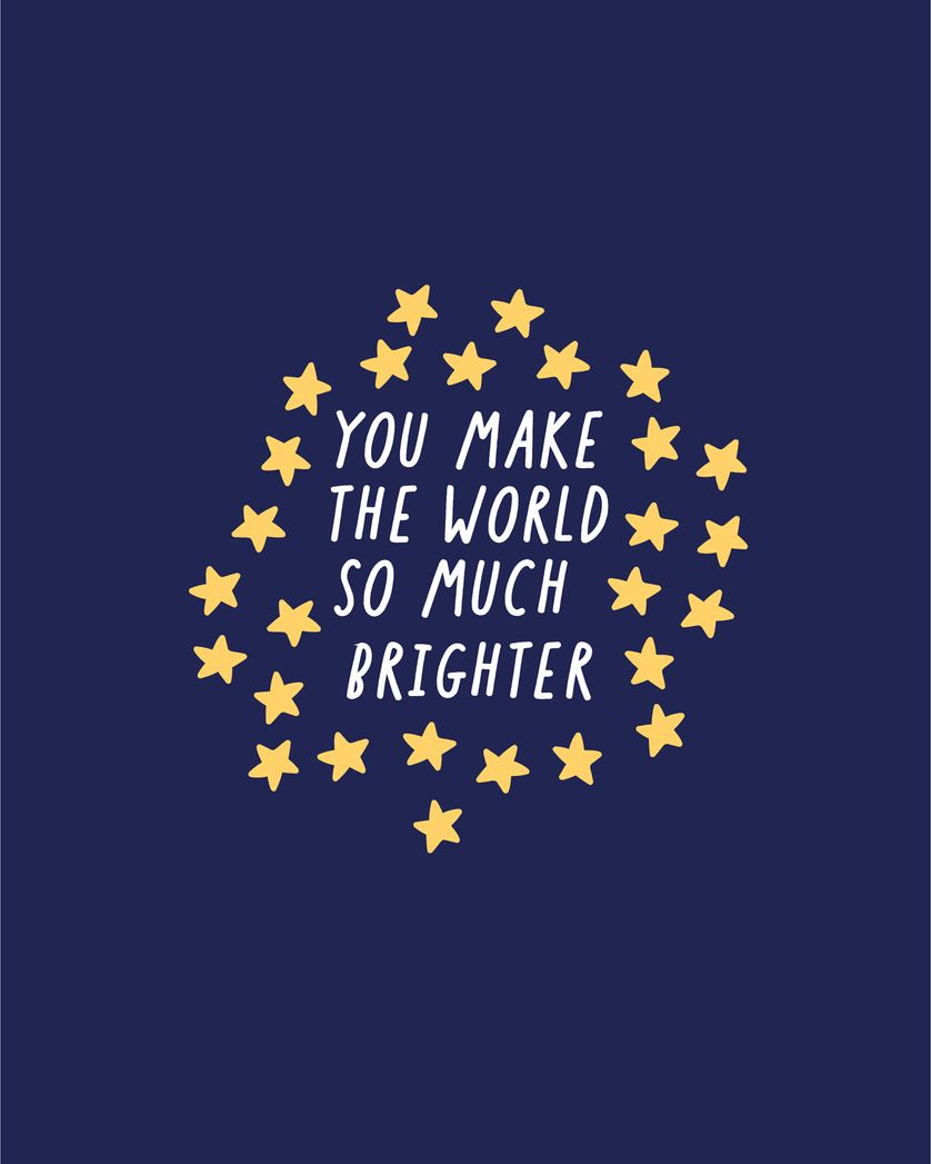 Card design "star bright - group great job"