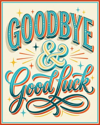 Use Circus type - group leaving ecard