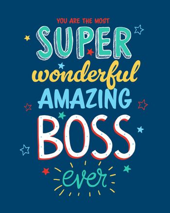 Use Wordy boss - group boss ecard