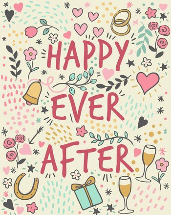 Use Confetti splash - group wedding ecard